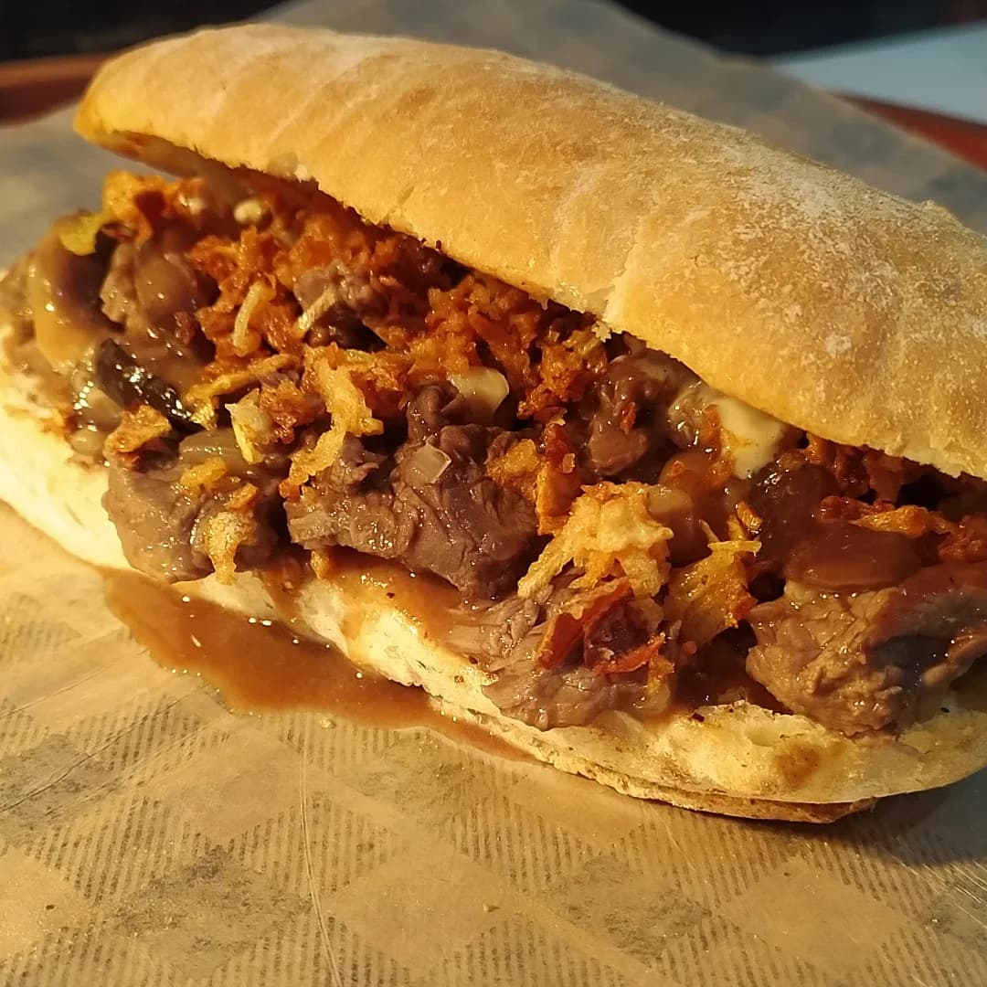 Sanduiche de Ancho na Ciabatta Artesanal!
